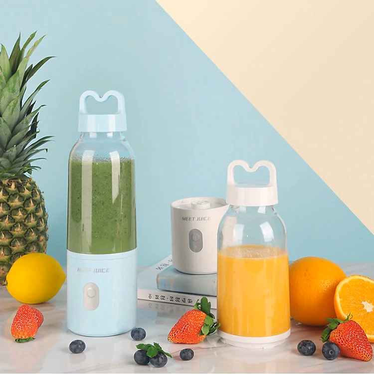 Máy Xay Sinh Tố Cầm Tay Meet Juice 500Ml Cao Cấp Ctb121 - Ảnh 12