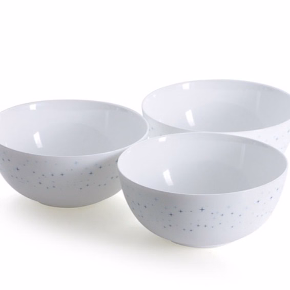 Bộ 3 Tô Tt Diwali Starry Night 21Cm Ludin3383 - Luminarc