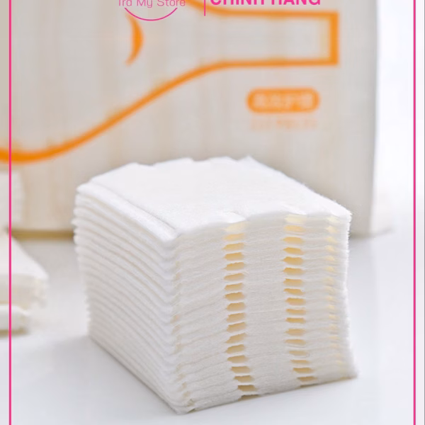 Bông Tẩy Trang Cotton Pads Túi 222 Miếng - Jieya - Ảnh 2