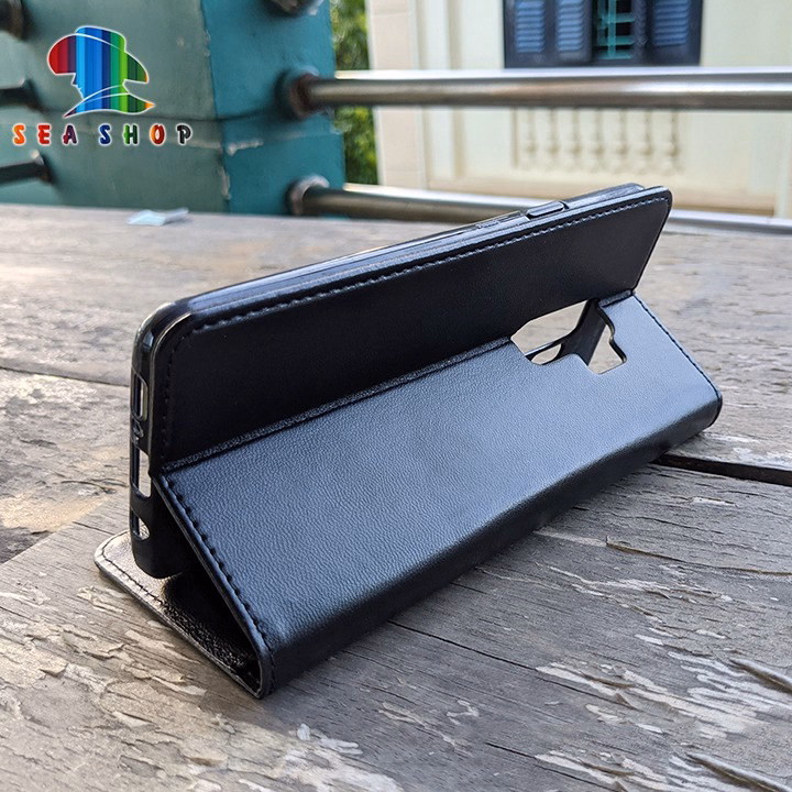Bao Da Oppo A9 2020 - Chính Hãng Vtz - Thiết Kế Dạng Ví Sang Trọng, Có Ngăn Cài Thẻ - Sea Shop - Ảnh 3