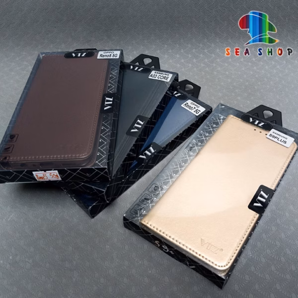 Bao Da Oppo A74 4G-5G - Chính Hãng Vtz - Thiết Kế Dạng Ví Sang Trọng, Có Ngăn Cài Thẻ - Sea Shop - Ảnh 5