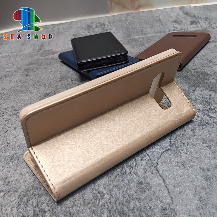 Bao Da Oppo A76 - Chính Hãng Vtz - Thiết Kế Dạng Ví Sang Trọng, Có Ngăn Cài Thẻ - Sea Shop - Ảnh 3