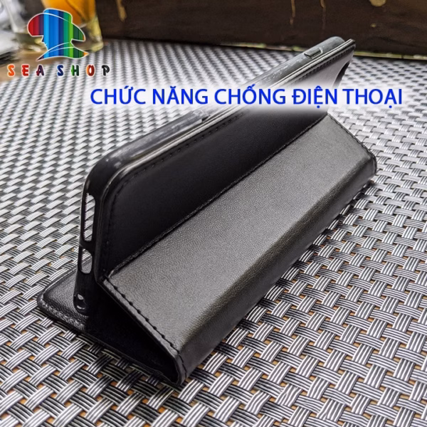 Bao Da Realme 5I, 6I - Chính Hãng Vtz - Thiết Kế Dạng Ví Sang Trọng, Có Ngăn Cài Thẻ - Sea Shop - Ảnh 3
