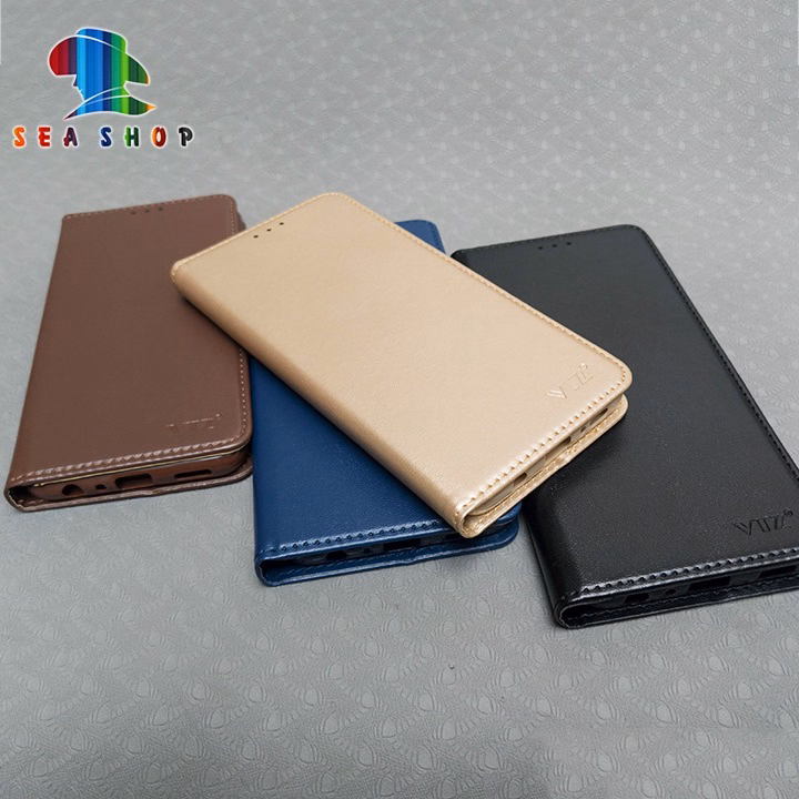 Bao Da Realme C35 - Chính Hãng Vtz - Thiết Kế Dạng Ví Sang Trọng, Có Ngăn Cài Thẻ - Sea Shop