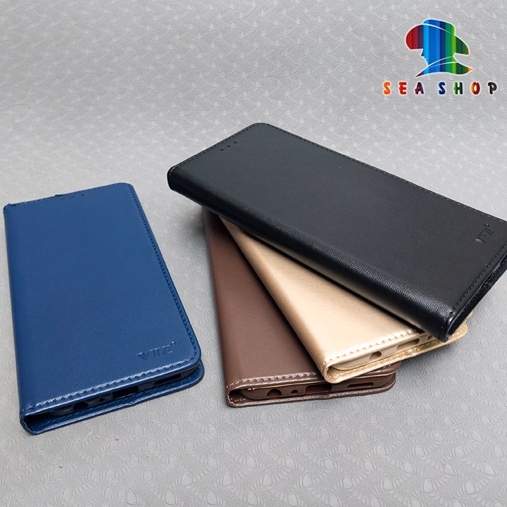 Bao Da Vivo V21, V23, V23E - Chính Hãng Vtz Thiết Kế Dạng Ví Sang Trọng, Có Ngăn Cài Thẻ - Sea Shop