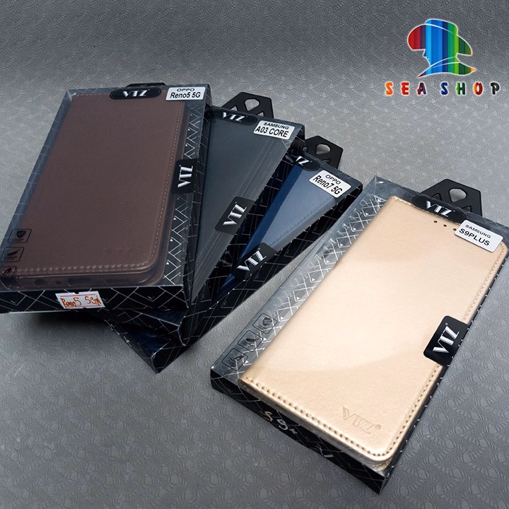 Bao Da Vivo V21, V23, V23E - Chính Hãng Vtz Thiết Kế Dạng Ví Sang Trọng, Có Ngăn Cài Thẻ - Sea Shop - Ảnh 5