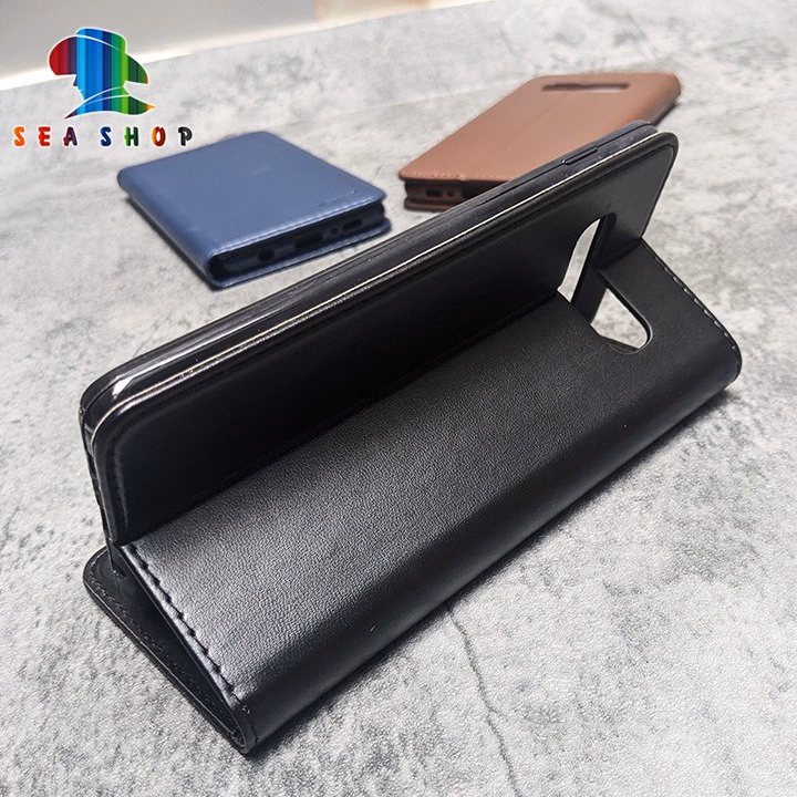 Bao Da Vivo Y22S 2020 - Chính Hãng Vtz Thiết Kế Dạng Ví Sang Trọng, Có Ngăn Cài Thẻ - Sea Shop - Ảnh 2