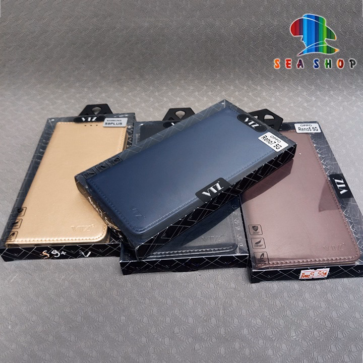 Bao Da Xiaomi Mi 10, 10A, 10C Chính Hãng Vtz Thiết Kế Dạng Ví Sang Trọng, Có Ngăn Cài Thẻ - Sea Shop - Ảnh 5