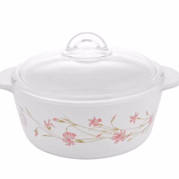 Nồi Thủy Tinh Vitro Romance Pink 2L Romc 6318 - Luminarc - Ảnh 2