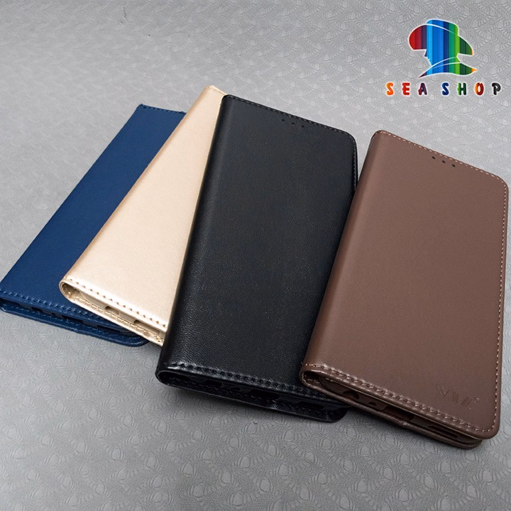 Bao Da Xiaomi Redmi Note 8, 8 Pro Chính Hãng Vtz- Thiết Kế Dạng Ví Sang Trọng, Có Ngăn Cài Thẻ - Sea Shop