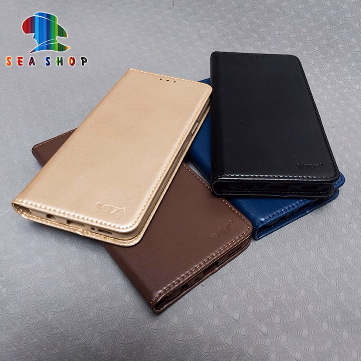 Bao Da Xiaomi Redmi Note 11 Chính Hãng Vtz Thiết Kế Dạng Ví Sang Trọng, Có Ngăn Cài Thẻ - Sea Shop