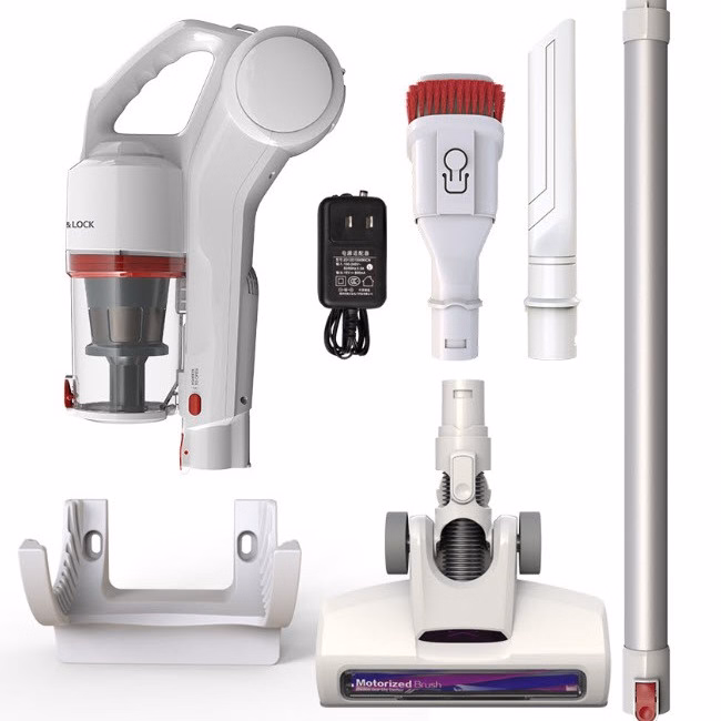 Máy Hút Bụi Không Dây Dùng Pin Sạc Dc22.2V 150W- Env116Wht- Lock&Lock