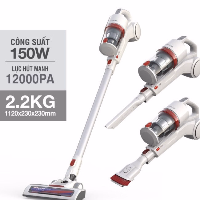Máy Hút Bụi Không Dây Dùng Pin Sạc Dc22.2V 150W- Env116Wht- Lock&Lock - Ảnh 2