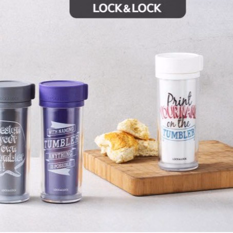 Ly Nước Naming Trắng (300Ml)-Hap508W - Lock&Lock - Ảnh 3