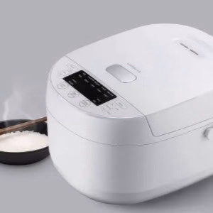 Nồi Cơm Điện Electric Rice Cooker 220-240V, 50/60Hz, 590W, 1.0L- Màu Trắng-Ejr311Wht- Locknlock