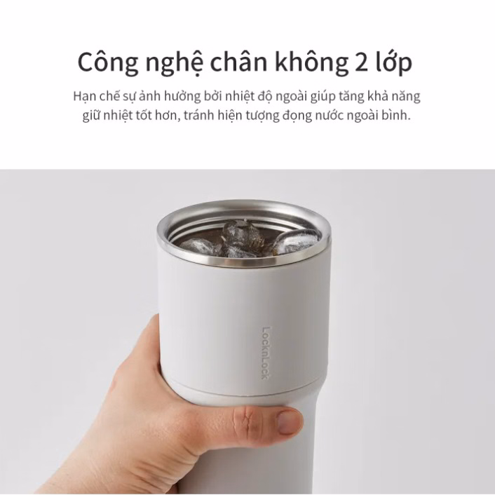 Bình Giữ Nhiệt Metro Drive Lhc4277S 650Ml - Kèm Ống Hút Và Cọ Rửa - Lock&Lock - Ảnh 4