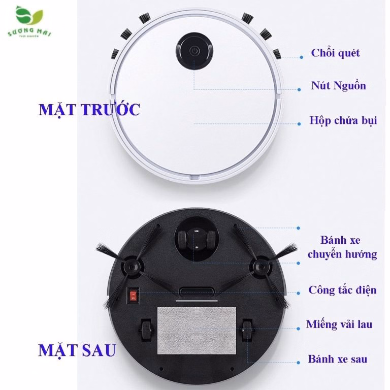 Robot Hút Bụi Lau Nhà - Jishida - Ảnh 14