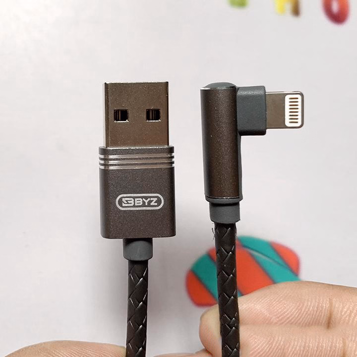Cáp Sạc Type-C, Lingtning, Micro - Chính Hãng Byz- Chất Lượng Cao, Sạc Nhanh Cho Ios Và Adroid - Seashop - Ảnh 7