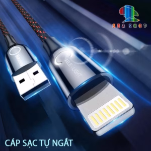 Cáp Sạc Lightining - Type C- Micro - Chính Hãng Baseus - Tự Ngắt Khi Đầy Pin - Dây Dù Siêu Bền - Sea Shop