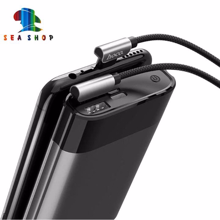Cáp Sạc Micro-Usb -Chính Hãng Hoco - Dây Chất Lượng Cao - Sạc Nhanh - Góc Cắm 90 Độ Linh Hoạt-Seashop - Ảnh 2