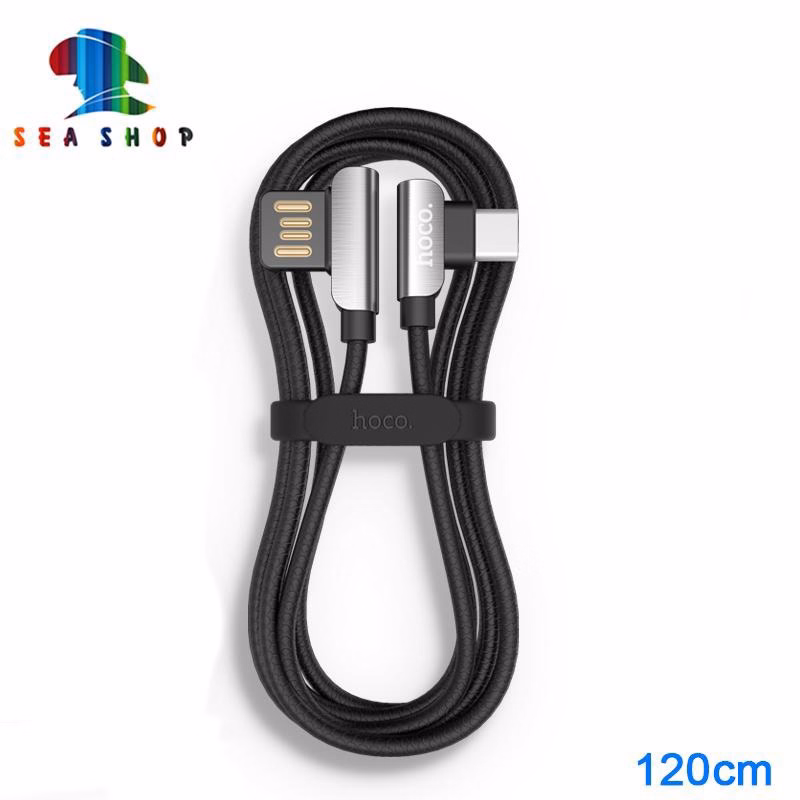 Cáp Sạc Micro-Usb -Chính Hãng Hoco - Dây Chất Lượng Cao - Sạc Nhanh - Góc Cắm 90 Độ Linh Hoạt-Seashop - Ảnh 4