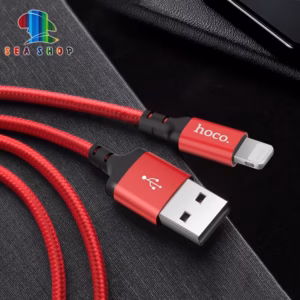 Cáp Sạc Typec, Micro, Ligning Đầu Usb - Chính Hãng Hoco-Cho Smartphone-Chất Liệu Dây Dù Siêu Bền-Chống Đứt-Tích Hợp Sạc Nhanh-Seashop