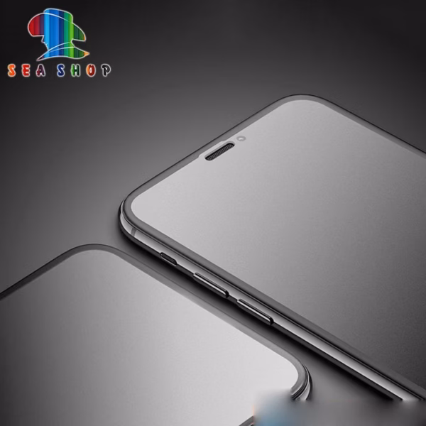 Kính Cường Lực Chống Vân Tay - Cho Các Dòng Iphone 11, 12 Mini, 13 Mini, 14 Pro Max, 14 Plus -Full Màn -Seashop - Ảnh 2