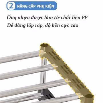 Kệ Để Giày Dép 5 Tầng Đa Năng, Tiện Dụng Ctb132 - Bechip - Ảnh 11