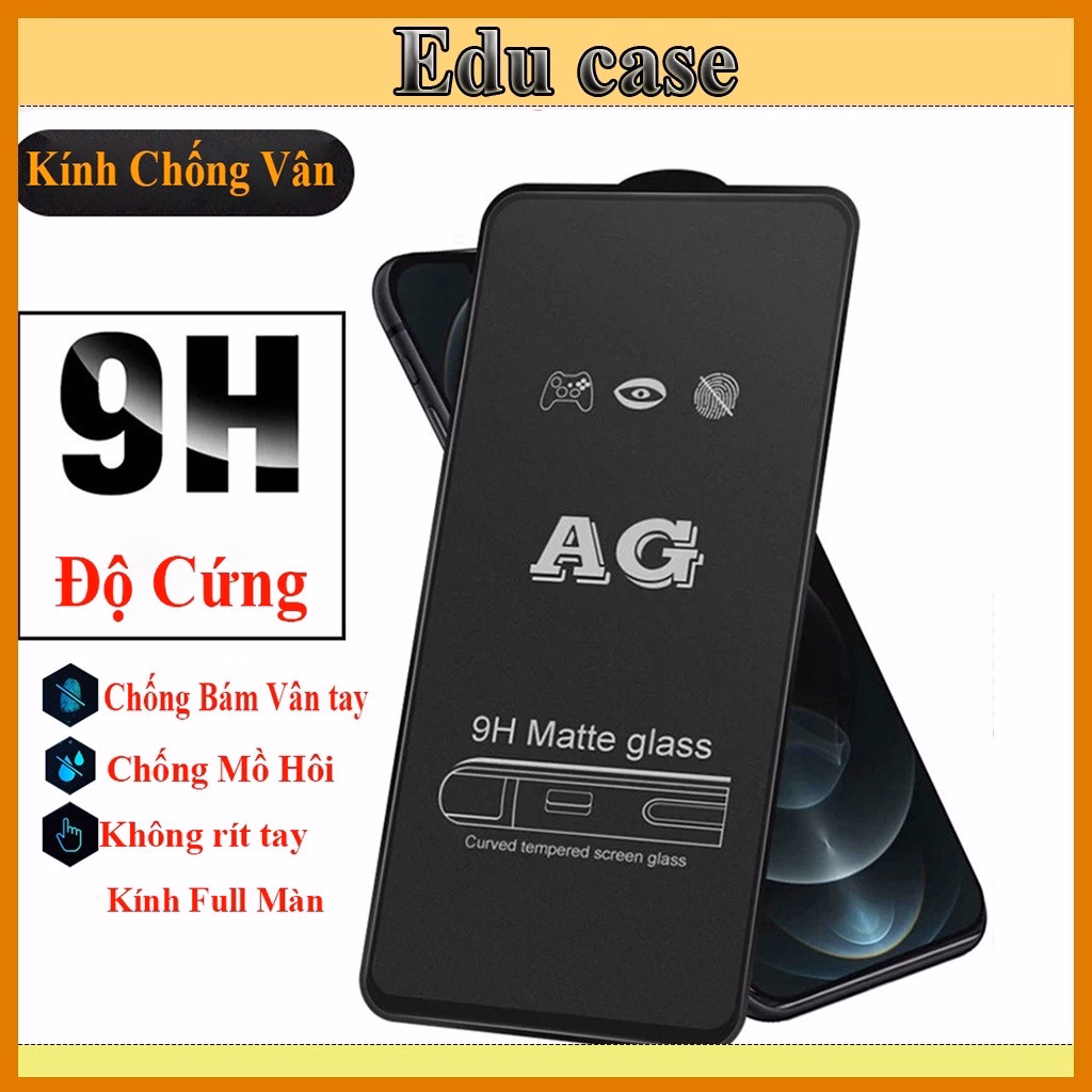 Kính Chống Vân Tay Xiaomi Mi 8 Lite - Full Màn Hình - Seashop