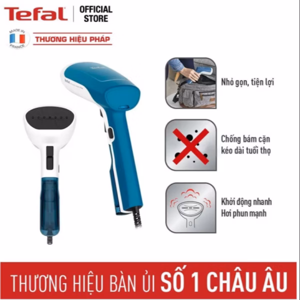 Bàn Ủi Hơi Nước Cầm Tay Dạng Du Lịch Tefal Dt6130E0 - Sht House - Ảnh 3