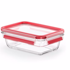 Hộp Thủy Tinh Vuông Tefal Masterseal Glass 700Ml Màu Đỏ N1040612- Sht House