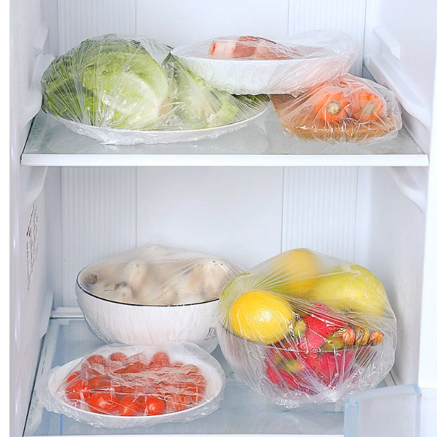 Set 100 Màng Bọc Thực Phẩm Có Chun Co Giãn Kèm Túi Gấu Tiện Dụng Ctb135 - Bechip - Ảnh 8