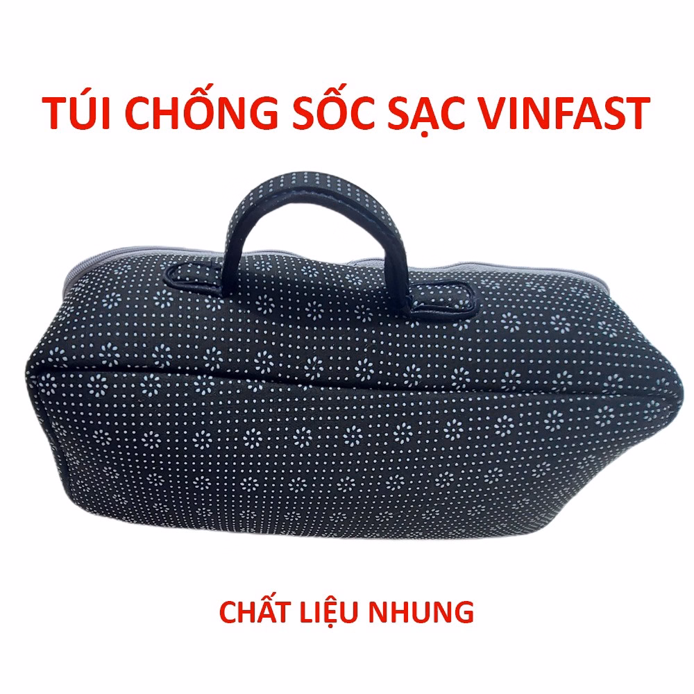 Túi Chống Sốc Sạc Xe Điện Vinfast Feliz S, Vento S, Theon S,... Bằng Nhung - Ảnh 5