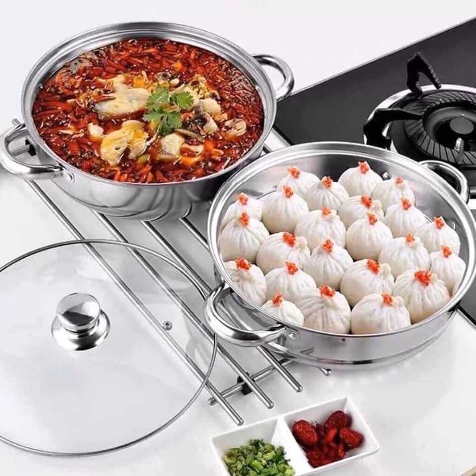 Nồi Hấp Inox 2 Tầng Đa Năng - Su - Ảnh 6