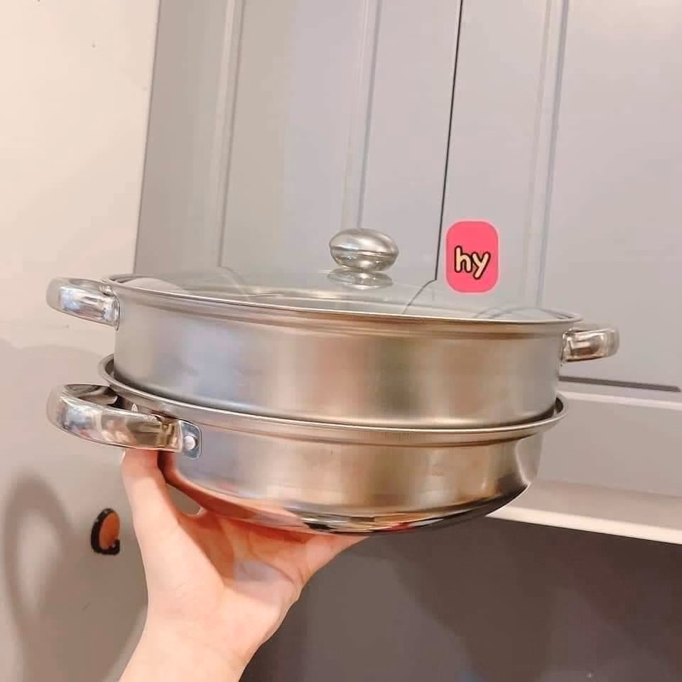 Nồi Hấp Inox 2 Tầng Đa Năng - Su - Ảnh 2