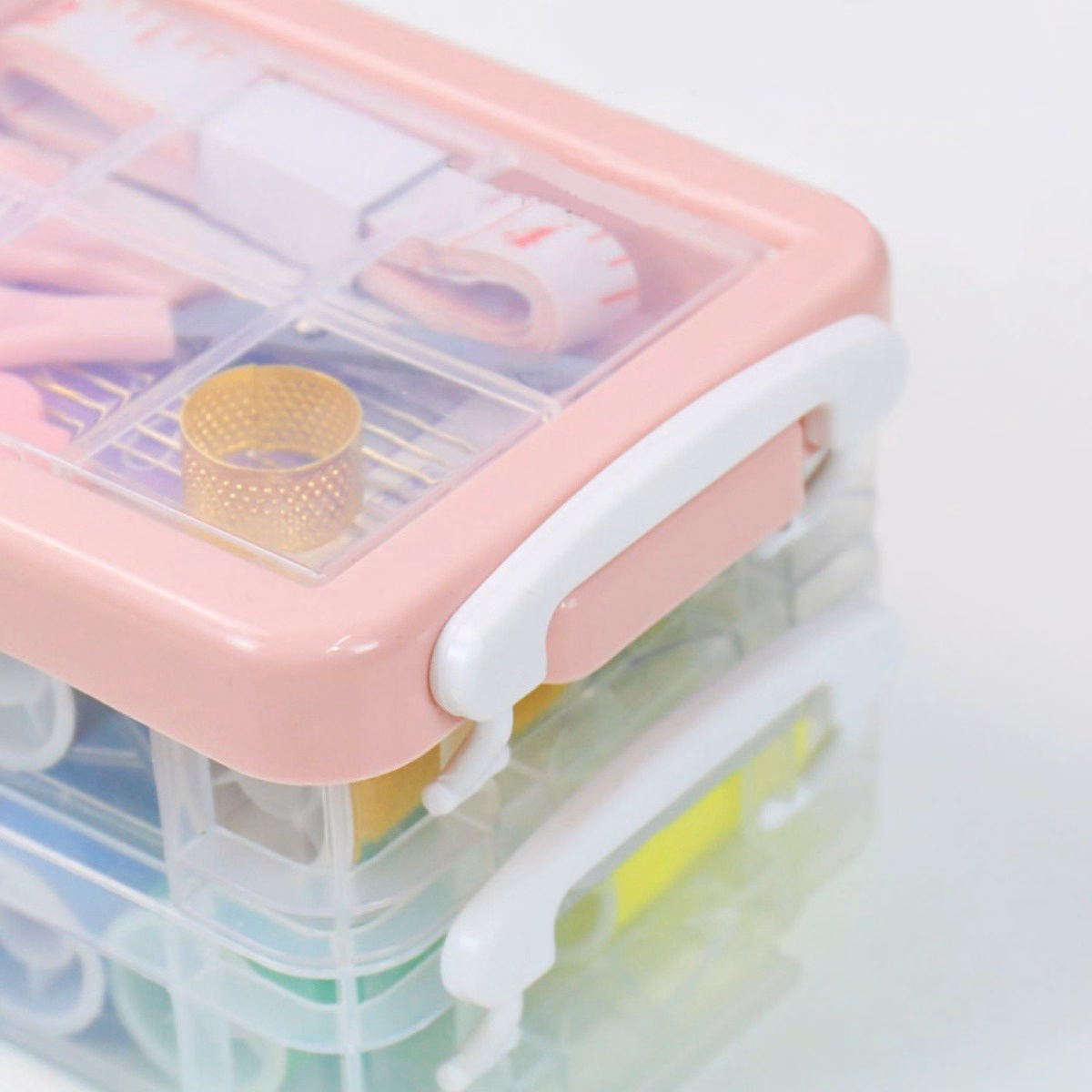 Hộp Kim Chỉ 2 Tầng Đa Năng Tiện Lợi - Su - Ảnh 7