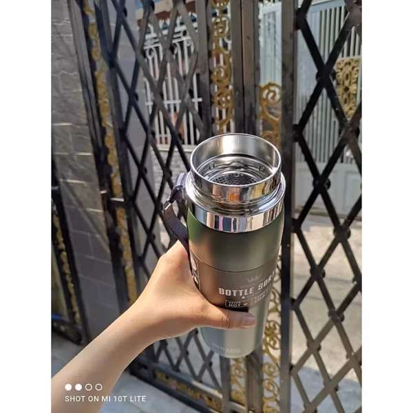 Bình Giữ Nhiệt Inox 304 Cao Cấp Vaccuum Ctb142- Bechip - Ảnh 4