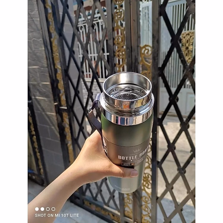 Bình Giữ Nhiệt Inox 304 Cao Cấp Vaccuum Ctb142- Bechip - Ảnh 4