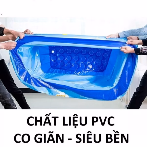 [Không Kèm Bơm + Tặng Kèm Keo Và 2 Miếng Vá ] Bể Bơi Cho Bé Có Đáy Chống Trơn Trượt Đủ Kích Thước Ctb145 - Bechip - Ảnh 12