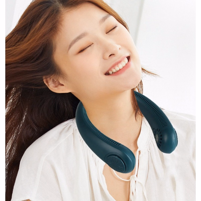 Quạt Đeo Cổ Không Cánh N20, Loại Sạc Usb - Su - Ảnh 3