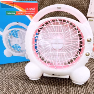 Quạt Sạc Tích Điện Có Đèn Mini - Su