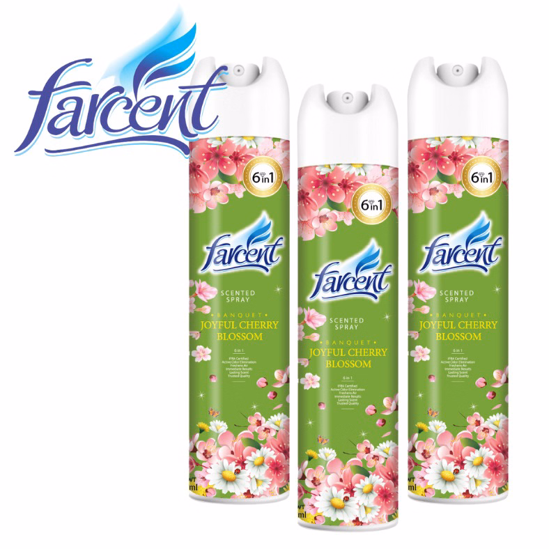 Chai Xịt Phòng Hương Hoa Anh Đào Farcent 320Ml - Farcent - Ảnh 2