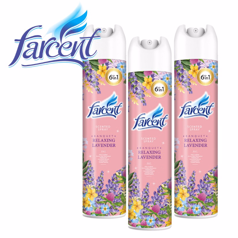 Chai Xịt Phòng Hương Hoa Oải Hương Farcent 320Ml - Farcent - Ảnh 2