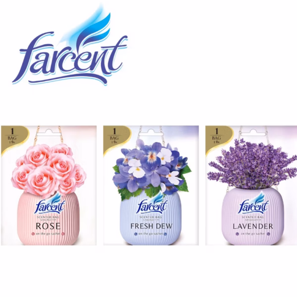 Túi Thơm Hương Hoa Hồng Farcent 10G - Farcent - Ảnh 4