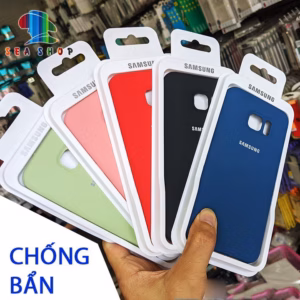 Chống Bẩn Samsung S7 Edge – Nhựa Dẻo – Bên Trong Có Lót Nhung Bảo Vệ - Sea Shop