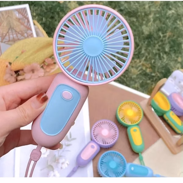 Quạt Tích Điện Mini Cầm Tay Nhỏ Gọn, Tiện Lợi Ctb154 – Bechip - Ảnh 11