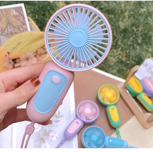 Quạt Tích Điện Mini Cầm Tay Nhỏ Gọn, Tiện Lợi Ctb154 – Bechip - Ảnh 11