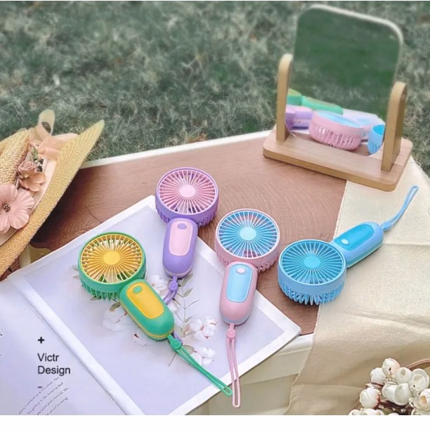 Quạt Tích Điện Mini Cầm Tay Nhỏ Gọn, Tiện Lợi Ctb154 – Bechip - Ảnh 13