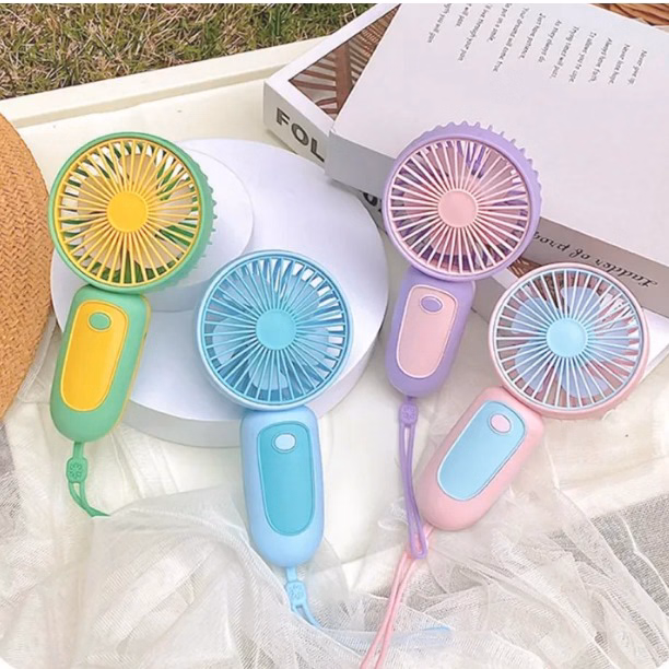Quạt Tích Điện Mini Cầm Tay Nhỏ Gọn, Tiện Lợi Ctb154 – Bechip - Ảnh 3