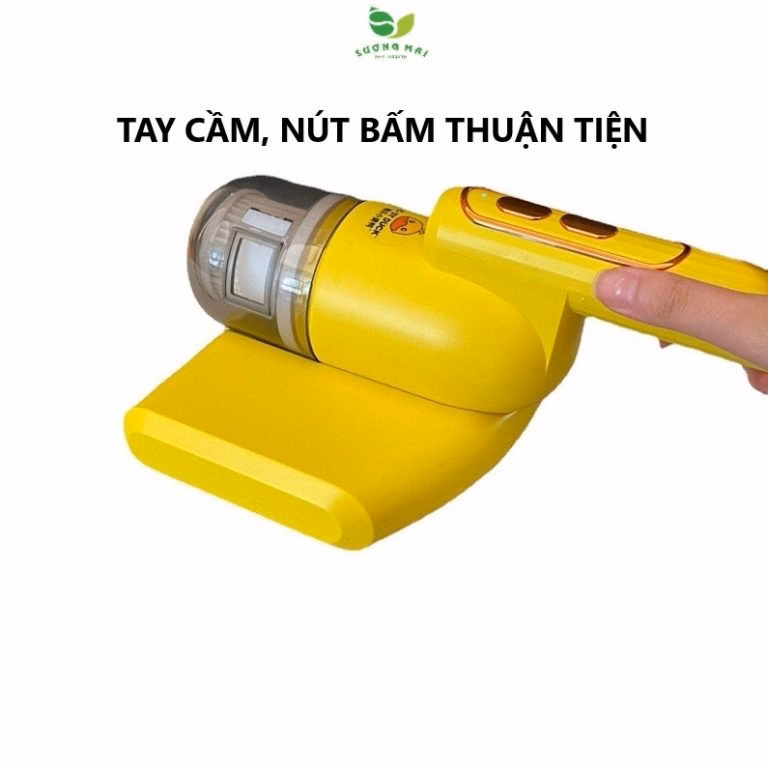 Máy Hút Bụi Cầm Tay Yellow Duck Diệt Khuẩn 99% Bằng Uv - Sương Mai - Ảnh 2